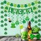 DAZONGE 40ct St. Patrick's Day Decorations Kit, Hanging Swirls, Banner, Shamrock Garlands for St. Patrick's Day Decor, Saint Patrick's Day Party Favor